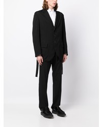 Blazer en laine noir Yohji Yamamoto