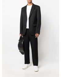 Blazer en laine noir Valentino