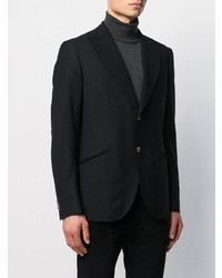 Blazer en laine noir Maurizio Miri