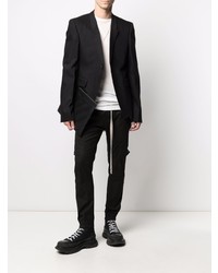 Blazer en laine noir Rick Owens