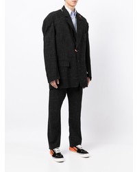 Blazer en laine noir Maison Mihara Yasuhiro