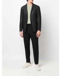 Blazer en laine noir Corneliani