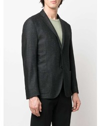 Blazer en laine noir Corneliani