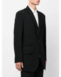 Blazer en laine noir Yohji Yamamoto