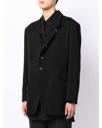 Blazer en laine noir Yohji Yamamoto