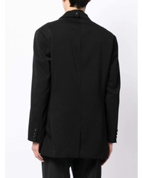 Blazer en laine noir Yohji Yamamoto