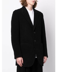 Blazer en laine noir Yohji Yamamoto