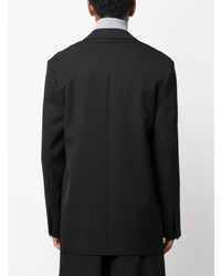 Blazer en laine noir Jil Sander