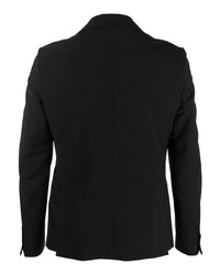 Blazer en laine noir Daniele Alessandrini