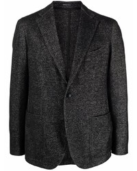 Blazer en laine noir Tagliatore