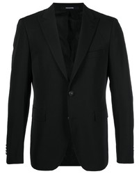 Blazer en laine noir Tagliatore