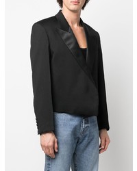 Blazer en laine noir Ami Paris