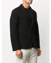 Blazer en laine noir Tonello