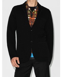 Blazer en laine noir Z Zegna