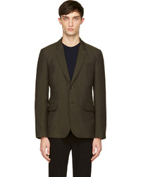 Blazer en laine olive Rag and Bone