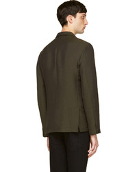 Blazer en laine olive Rag and Bone