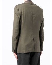 Blazer en laine olive Kolor