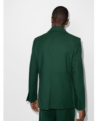 Blazer en laine vert foncé Pronounce