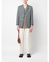 Blazer en laine vert menthe Maison Margiela