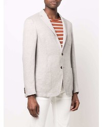 Blazer en lin beige Z Zegna