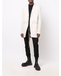 Blazer en lin beige Rick Owens