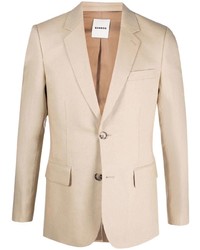 Blazer en lin beige Sandro