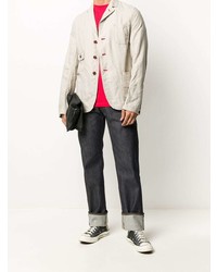 Blazer en lin beige Junya Watanabe MAN