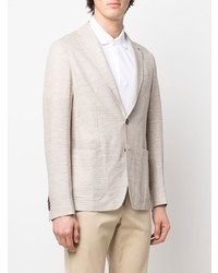 Blazer en lin beige Tagliatore