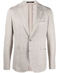 Blazer en lin beige Tagliatore