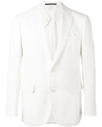 Blazer en lin blanc Pal Zileri