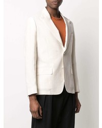 Blazer en lin blanc Reveres 1949