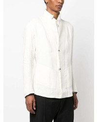 Blazer en lin blanc Isaac Sellam Experience