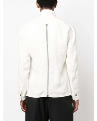 Blazer en lin blanc Isaac Sellam Experience