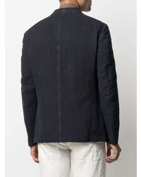 Blazer en lin bleu marine Eleventy