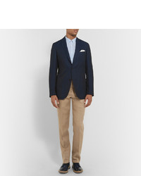 Blazer en lin bleu marine Richard James