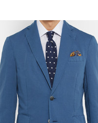 Blazer en lin bleu Hackett