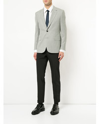 Blazer en lin gris Gieves & Hawkes