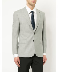 Blazer en lin gris Gieves & Hawkes