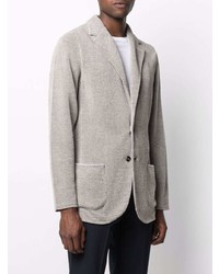 Blazer en lin gris Lardini