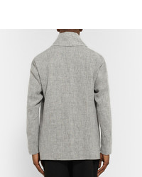 Blazer en lin gris Issey Miyake