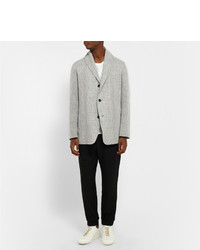 Blazer en lin gris Issey Miyake