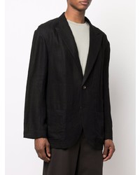 Blazer en lin noir Ziggy Chen