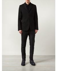 Blazer en lin noir Ann Demeulemeester