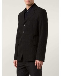 Blazer en lin noir Ann Demeulemeester