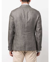 Blazer en lin olive BOSS