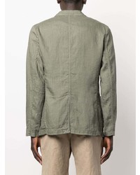 Blazer en lin olive Aspesi