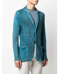 Blazer en lin turquoise Avant Toi