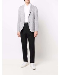 Blazer en pied-de-poule gris Lardini