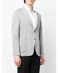 Blazer en pied-de-poule gris Lardini