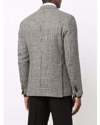 Blazer en pied-de-poule gris Tagliatore